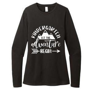 First Day Of Kindergarten 1st Day Let The Adventure Begin Womens CVC Long Sleeve Shirt