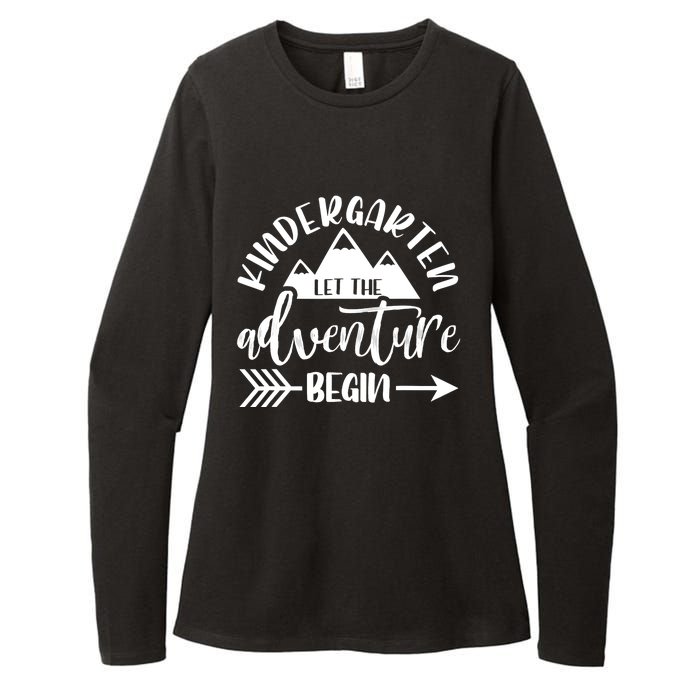 First Day Of Kindergarten 1st Day Let The Adventure Begin Womens CVC Long Sleeve Shirt