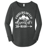 First Day Of Kindergarten 1st Day Let The Adventure Begin Women's Perfect Tri Tunic Long Sleeve Shirt