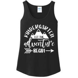 First Day Of Kindergarten 1st Day Let The Adventure Begin Ladies Essential Tank