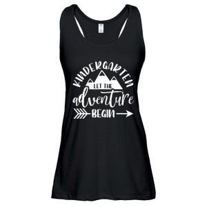 First Day Of Kindergarten 1st Day Let The Adventure Begin Ladies Essential Flowy Tank