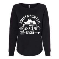 First Day Of Kindergarten 1st Day Let The Adventure Begin Womens California Wash Sweatshirt