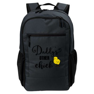 Funny Daddy's Other Chick Dads Other Chick Chicken Design Gift Daily Commute Backpack