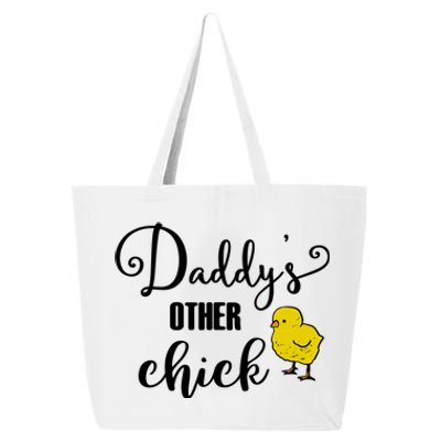 Funny Daddy's Other Chick Dads Other Chick Chicken Design Gift 25L Jumbo Tote