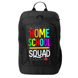 First Day Of School Homeschool Squad Teacher Gift City Backpack