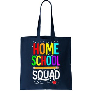 First Day Of School Homeschool Squad Teacher Gift Tote Bag