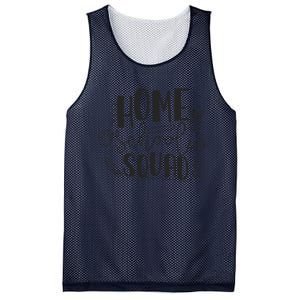 First Day Of School Homeschool Squad Teacher Mesh Reversible Basketball Jersey Tank