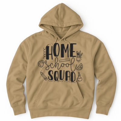 First Day Of School Homeschool Squad Teacher Hoodie