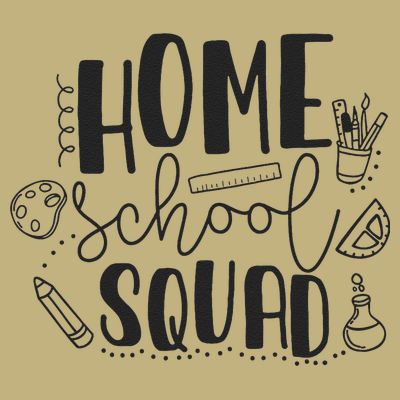 First Day Of School Homeschool Squad Teacher T-Shirt