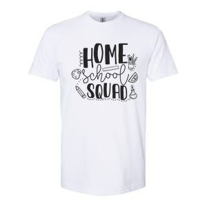 First Day Of School Homeschool Squad Teacher Softstyle CVC T-Shirt