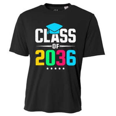 First Day Of School Class Of 2036 Future Graduates Cooling Performance Crew T-Shirt