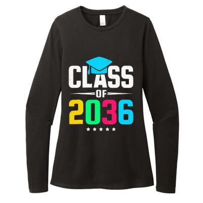 First Day Of School Class Of 2036 Future Graduates Womens CVC Long Sleeve Shirt