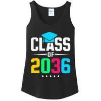 First Day Of School Class Of 2036 Future Graduates Ladies Essential Tank