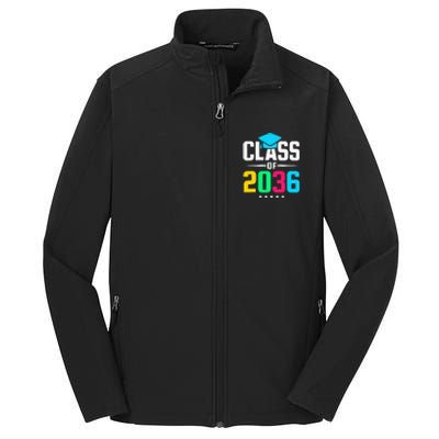 First Day Of School Class Of 2036 Future Graduates Core Soft Shell Jacket