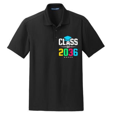 First Day Of School Class Of 2036 Future Graduates Dry Zone Grid Polo