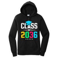 First Day Of School Class Of 2036 Future Graduates Women's Pullover Hoodie