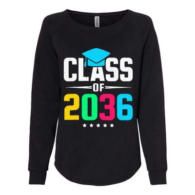 First Day Of School Class Of 2036 Future Graduates Womens California Wash Sweatshirt