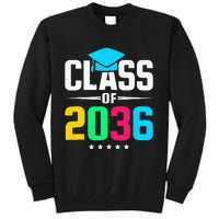 First Day Of School Class Of 2036 Future Graduates Tall Sweatshirt