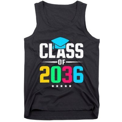 First Day Of School Class Of 2036 Future Graduates Tank Top