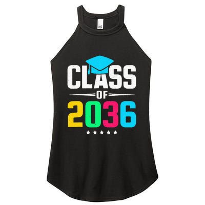 First Day Of School Class Of 2036 Future Graduates Women's Perfect Tri Rocker Tank