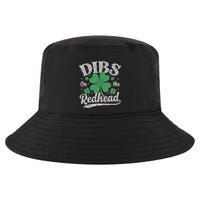 Funny Dibs On The Redhead St Patricks Day Cool Comfort Performance Bucket Hat