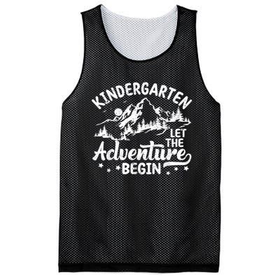 First Day Of Kindergarten 1st Day Of School Kids Teachers Mesh Reversible Basketball Jersey Tank