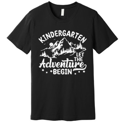 First Day Of Kindergarten 1st Day Of School Kids Teachers Premium T-Shirt