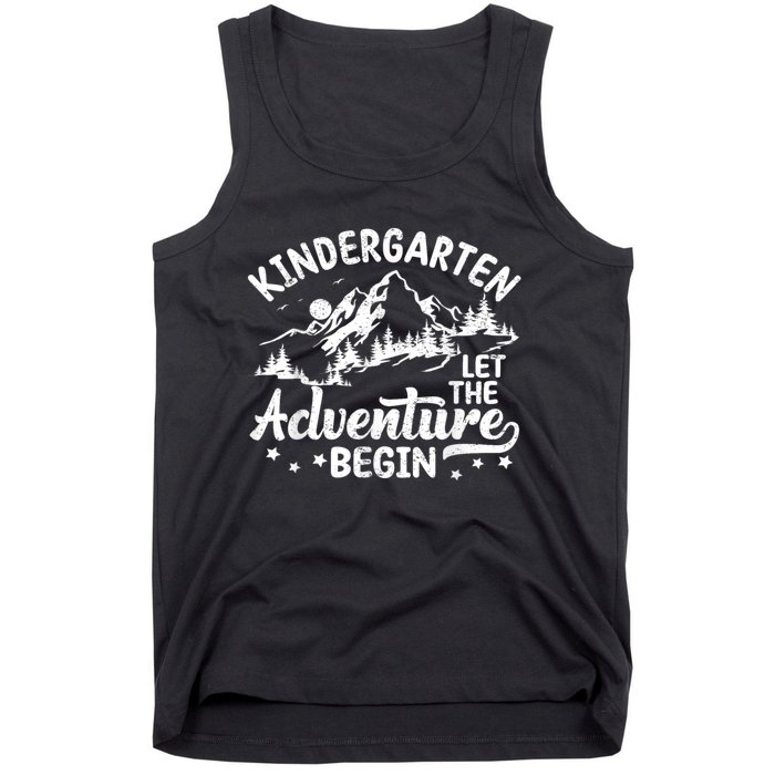 First Day Of Kindergarten 1st Day Of School Kids Teachers Tank Top