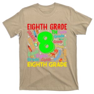 First Day Of Eighth 8th Grade Back To School Teacher Student T-Shirt