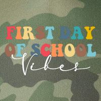 First Day Of School Vibes Legacy Tie Dye Trucker Hat