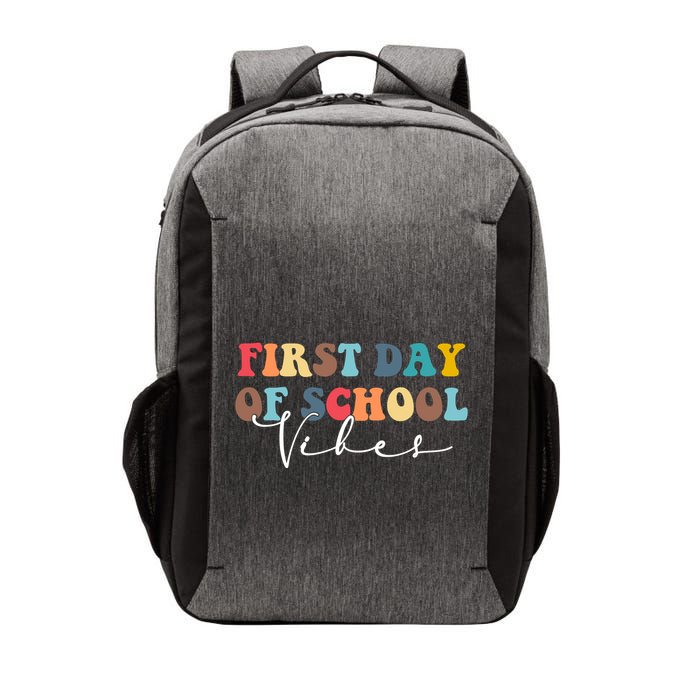 First Day Of School Vibes Vector Backpack