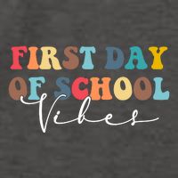 First Day Of School Vibes Vector Backpack