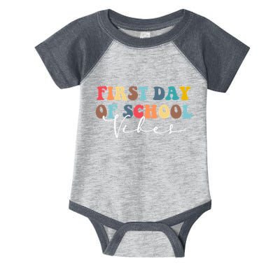 First Day Of School Vibes Infant Baby Jersey Bodysuit