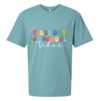 First Day Of School Vibes Sueded Cloud Jersey T-Shirt