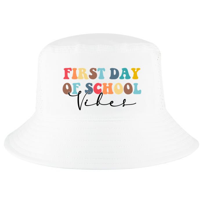 First Day Of School Vibes Cool Comfort Performance Bucket Hat