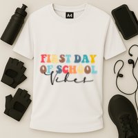 First Day Of School Vibes Performance Shirt