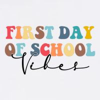 First Day Of School Vibes Sweatshirt