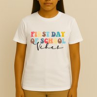 First Day Of School Vibes T-Shirt