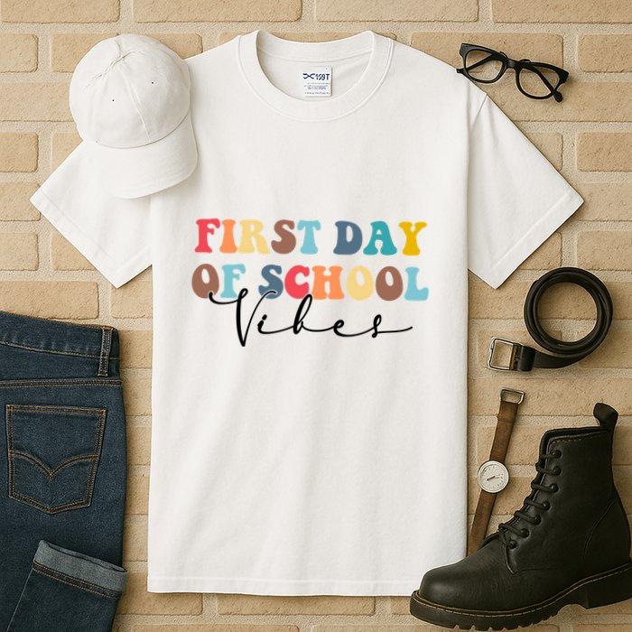First Day Of School Vibes Tall T-Shirt