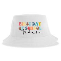 First Day Of School Vibes Sustainable Bucket Hat