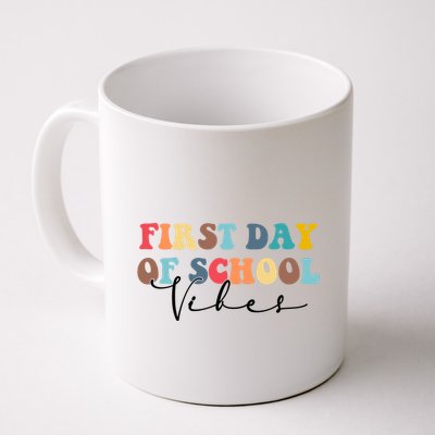 First Day Of School Vibes Mug