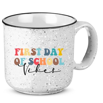 First Day Of School Vibes 15oz Campfire Ceramic Mug