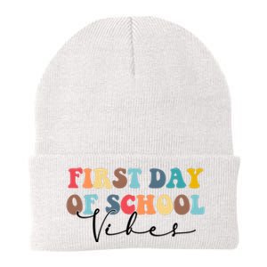 First Day Of School Vibes Knit Cap Winter Beanie