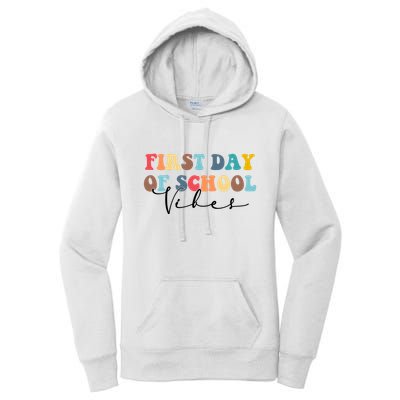 First Day Of School Vibes Women's Pullover Hoodie