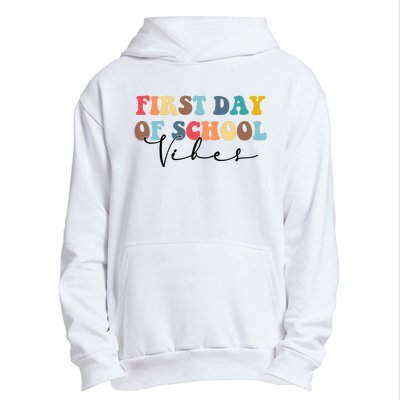 First Day Of School Vibes Urban Pullover Hoodie