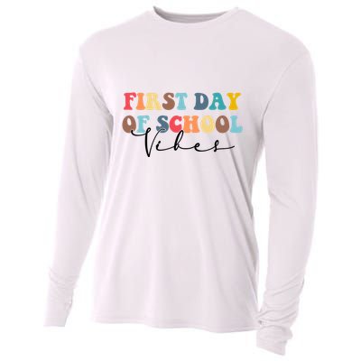 First Day Of School Vibes Cooling Performance Long Sleeve Crew