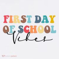 First Day Of School Vibes Youth Performance Sprint T-Shirt