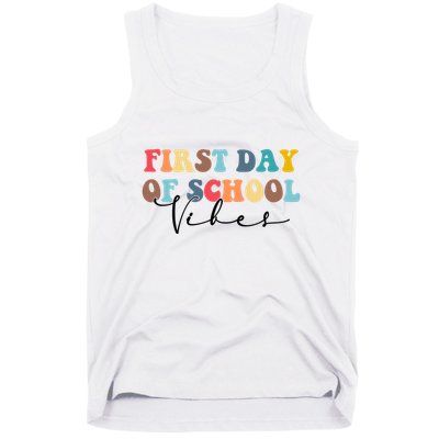 First Day Of School Vibes Tank Top