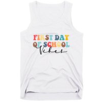 First Day Of School Vibes Tank Top