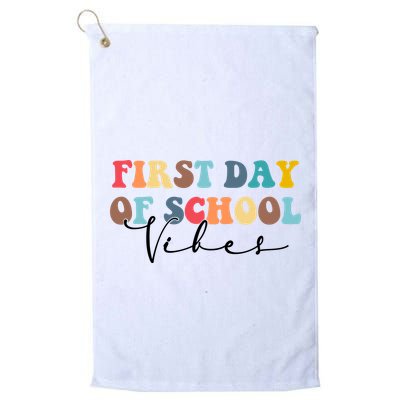 First Day Of School Vibes Golf Towel